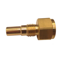 Nickel Plated Brass Hexagonal Head Bolts with CNC (DR110)